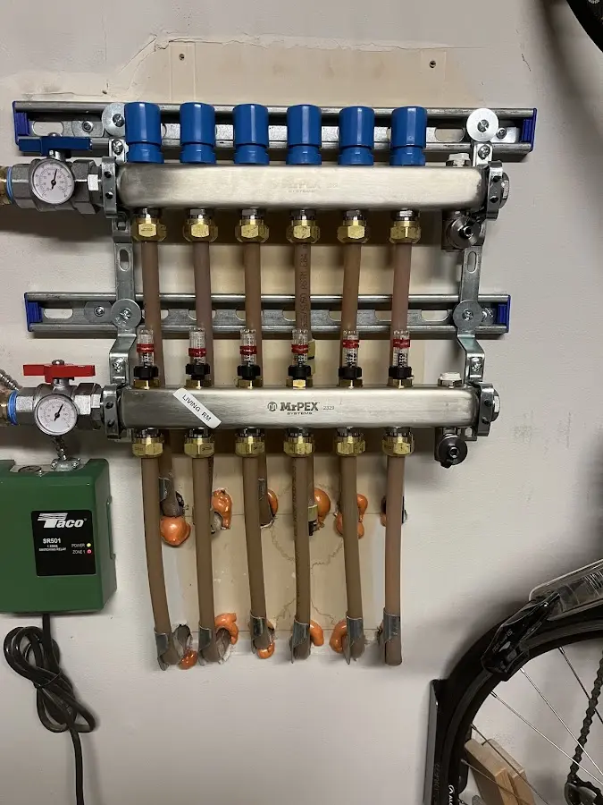 Plumber performing Leak Detection at a residential property in San Anselmo